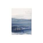 Placa Decorativa MDF Abstrata Oceano 30x40cm