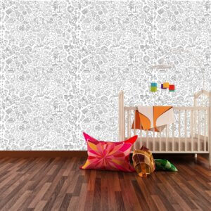 Papel de Parede Desenho para Colorir Travel