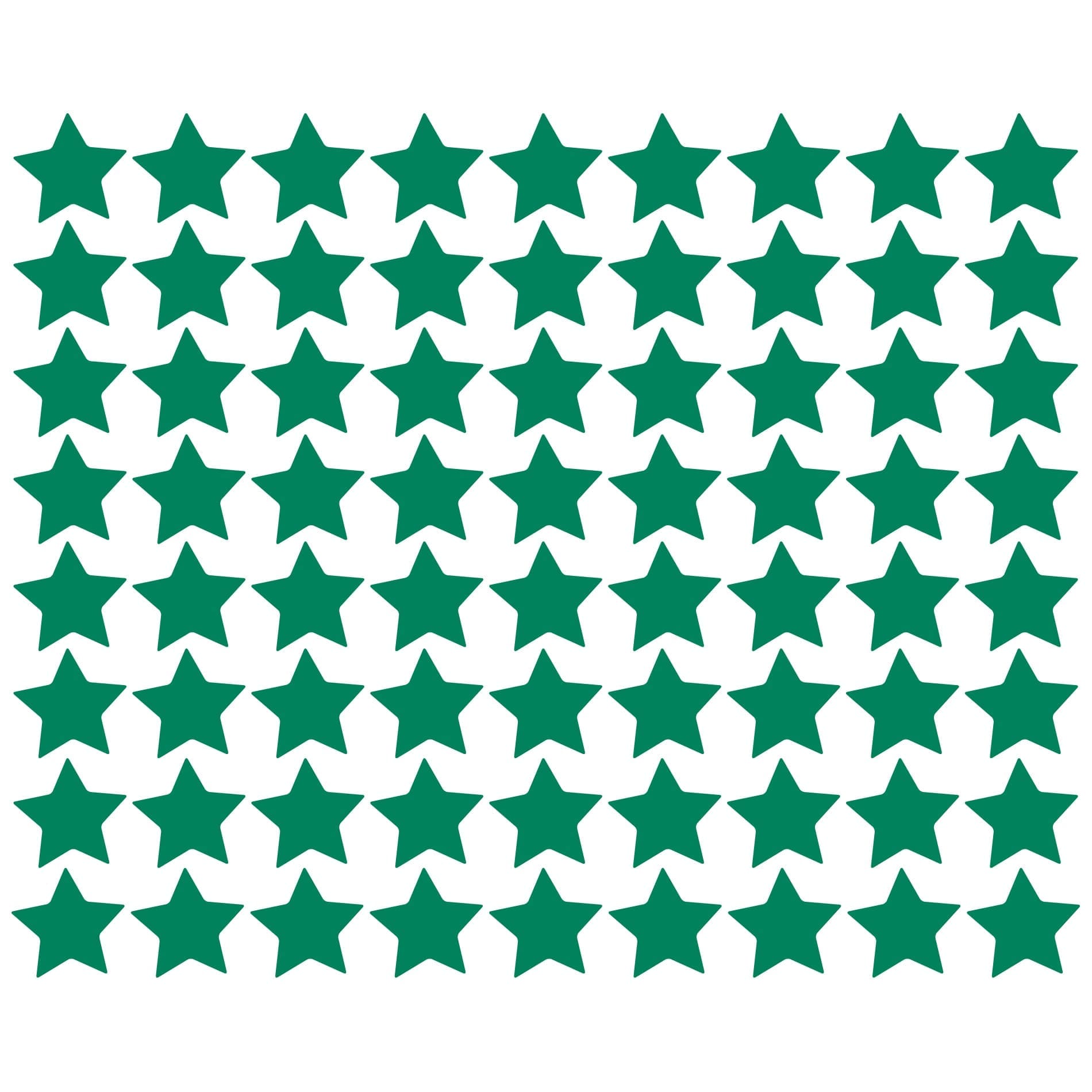 Adesivo de Parede Estrelas 54un 5x5cm