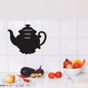 Adesivo de Parede Lousa Para Cozinha Bule