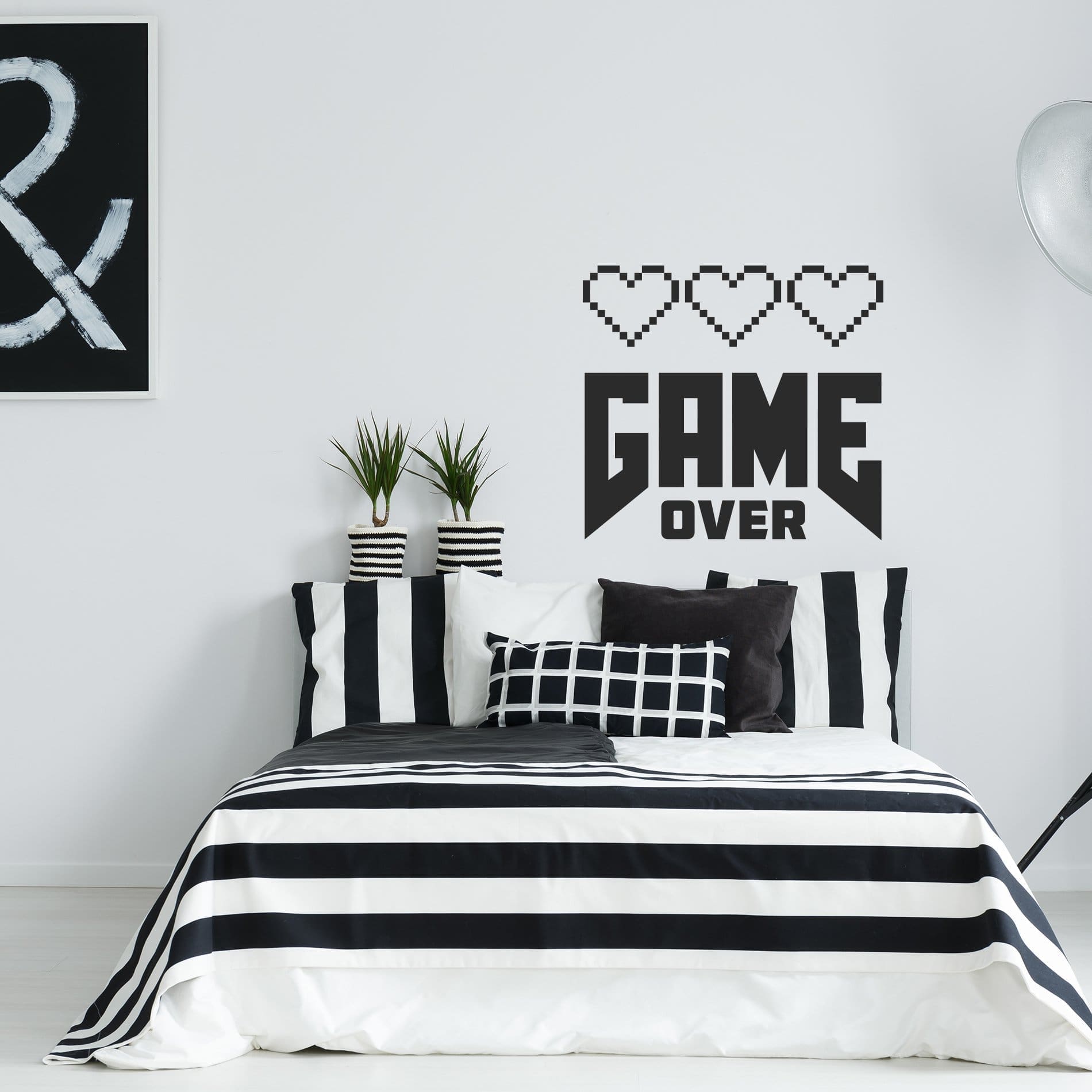 Adesivo Parede Quarto Infantil Frase Video Game