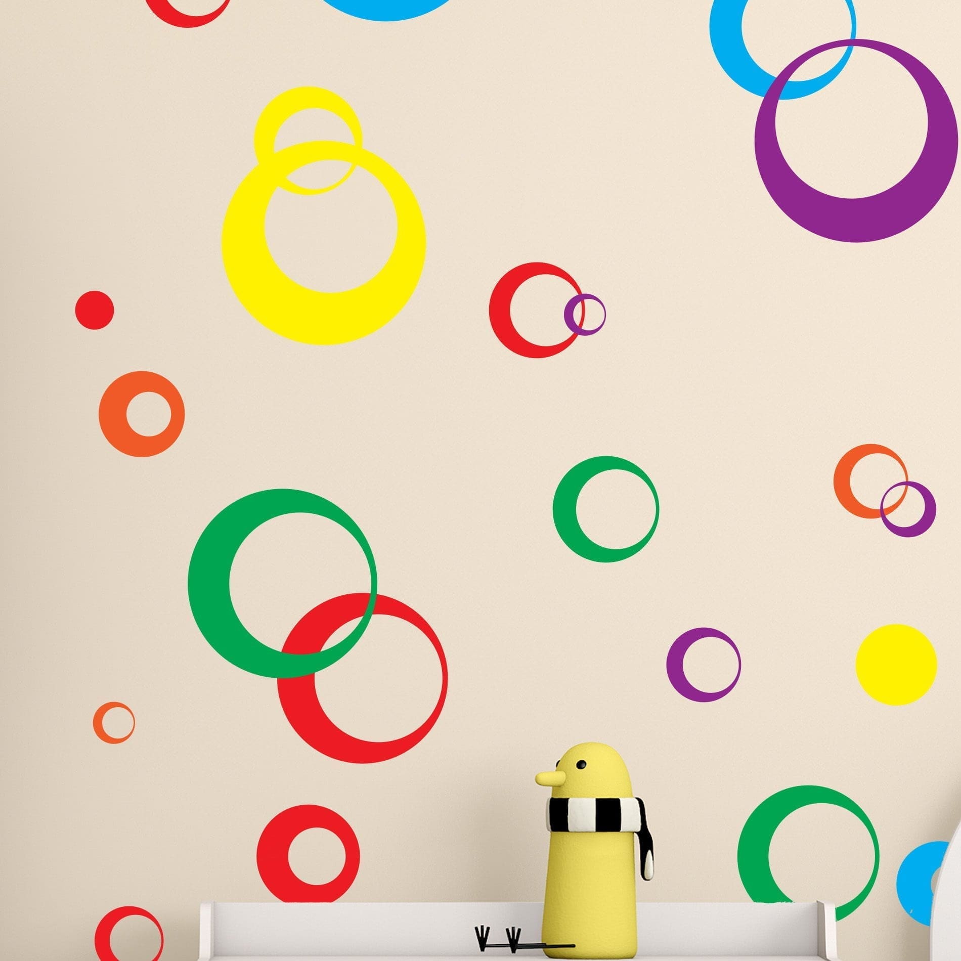 Adesivo de Parede Arcos Coloridos