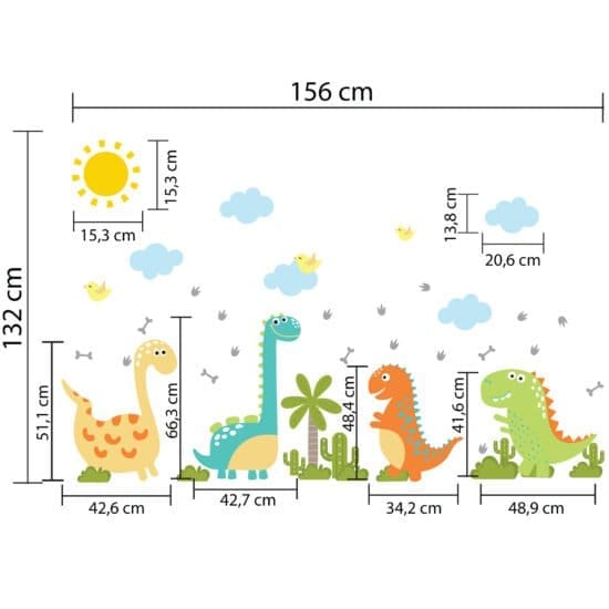 Adesivo de Parede Infantil