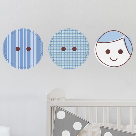 Adesivo de Parede para Quarto de Bebê Boy