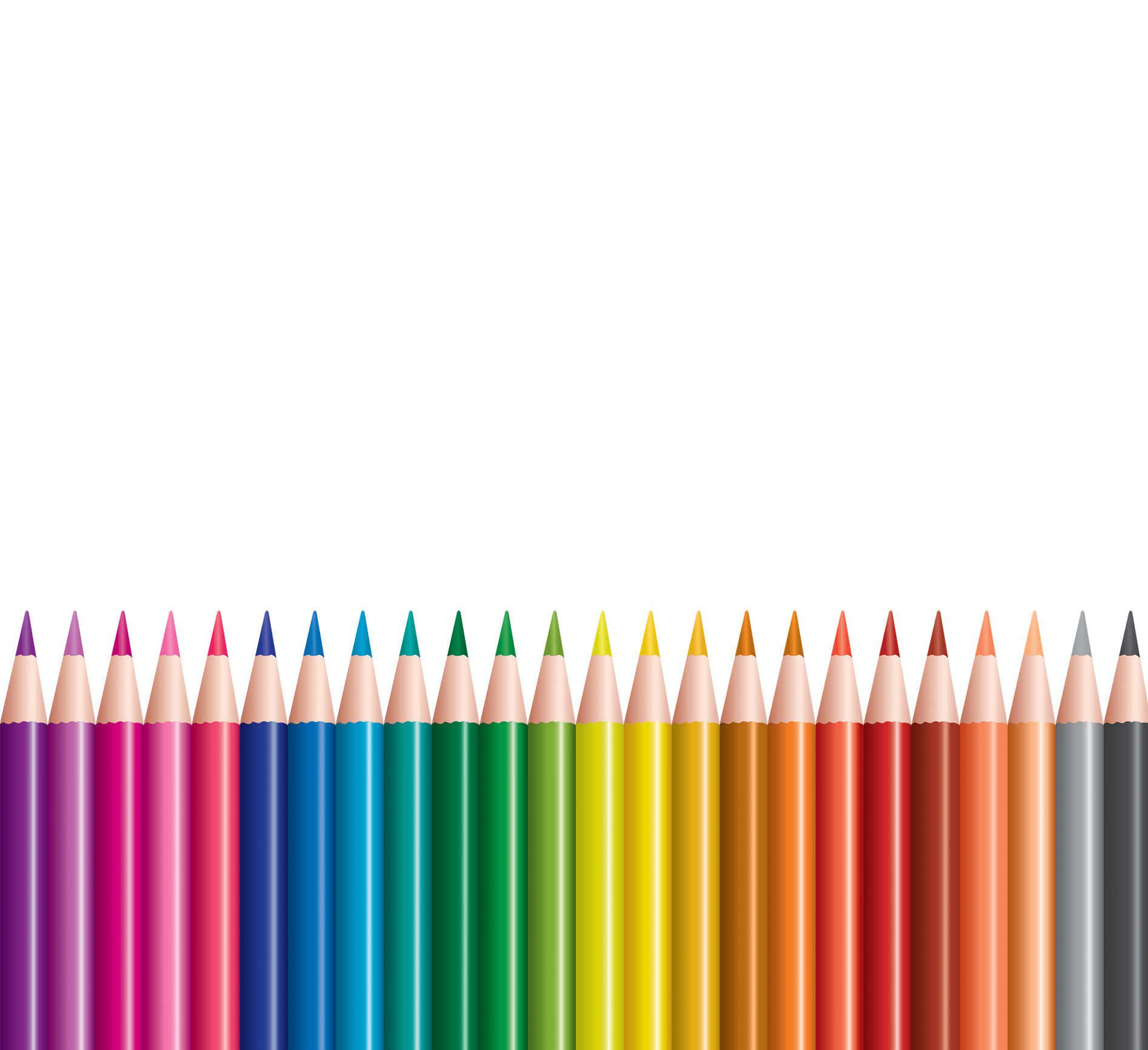 Adesivo de Parede Infantil Lápis de Cor