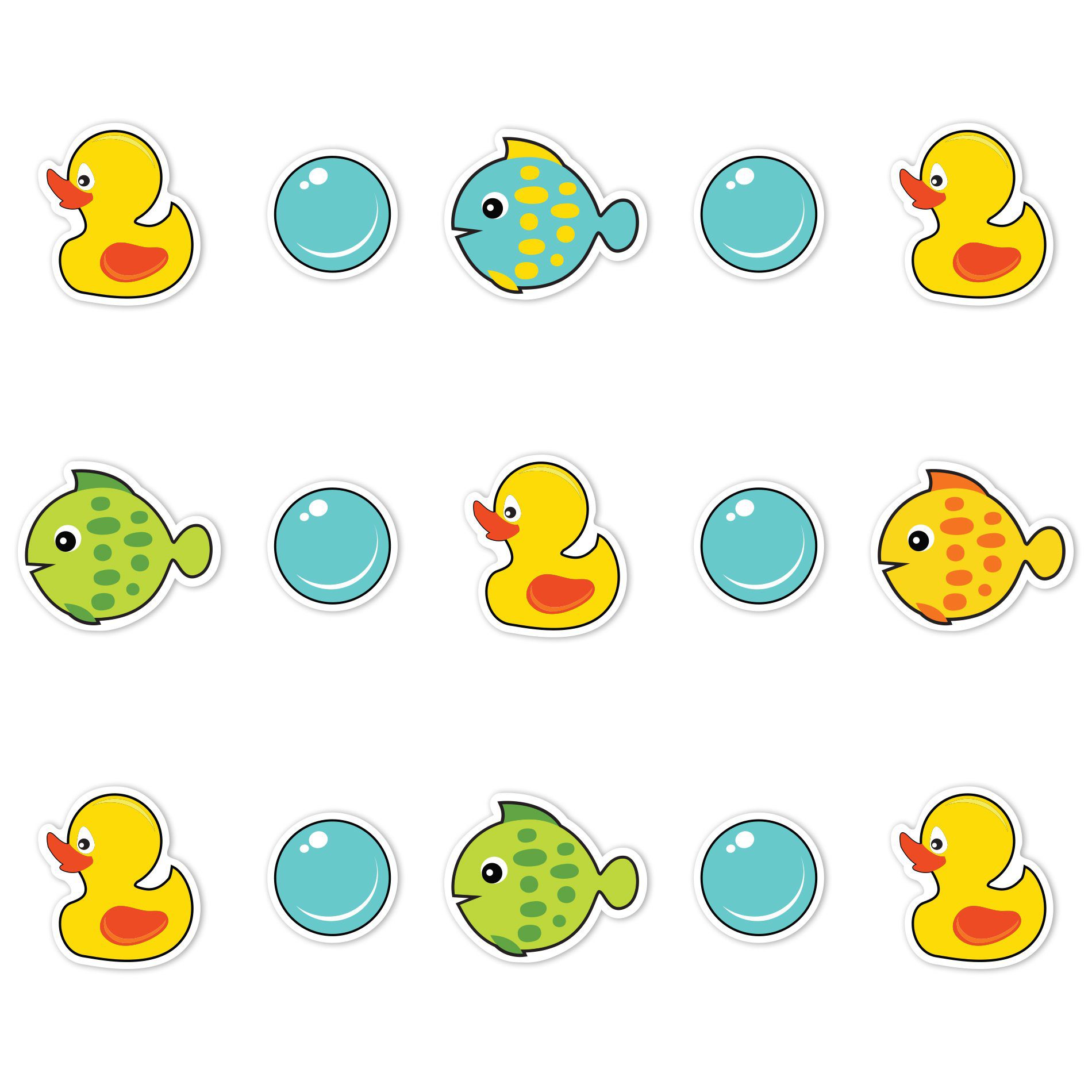 Adesivo Piso Banheiro Antiderrapante Infantil Peixinho