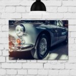 Placa Decorativa MDF Vintage Carro Antigo 30x40