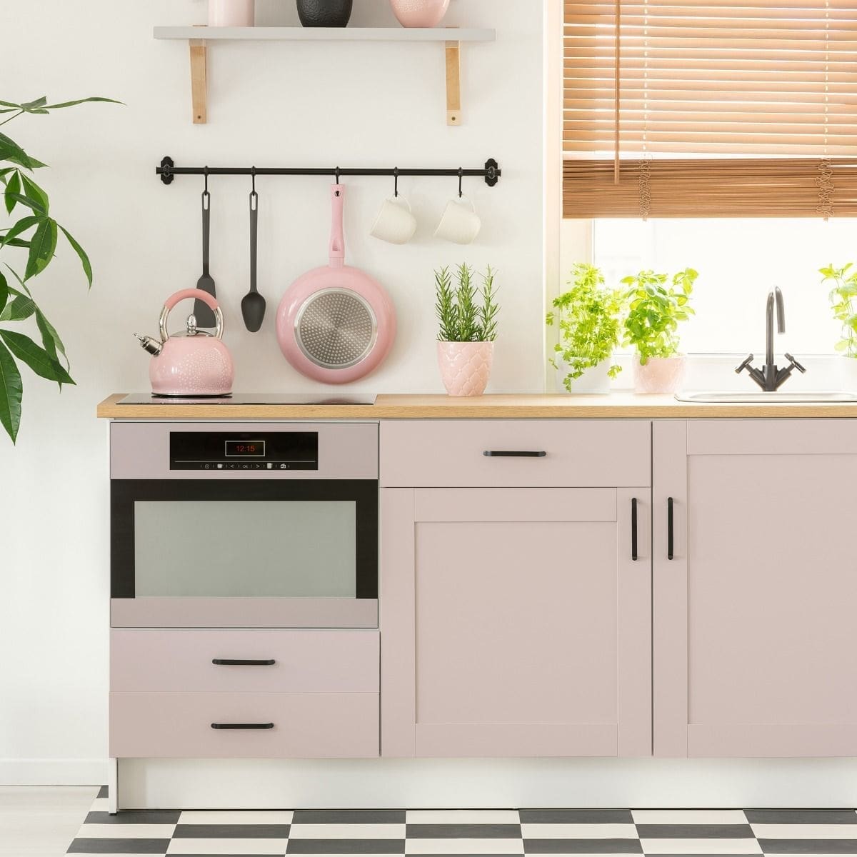 Papel de Parede Rosa Bebê Adesivo Envelopamento 100x60cm