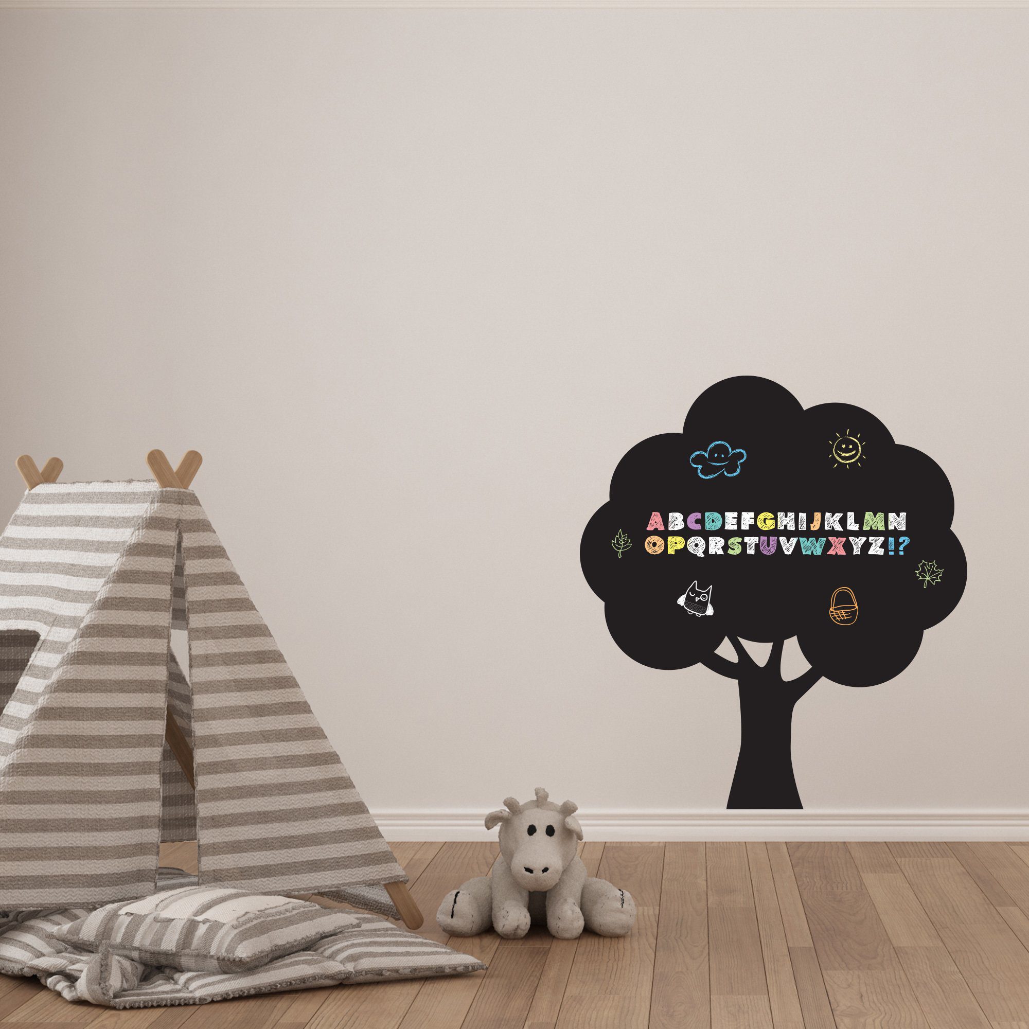 Adesivo de Parede Lousa Árvore