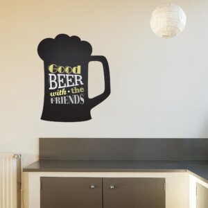 Adesivo de Parede Lousa Cozinha Caneca
