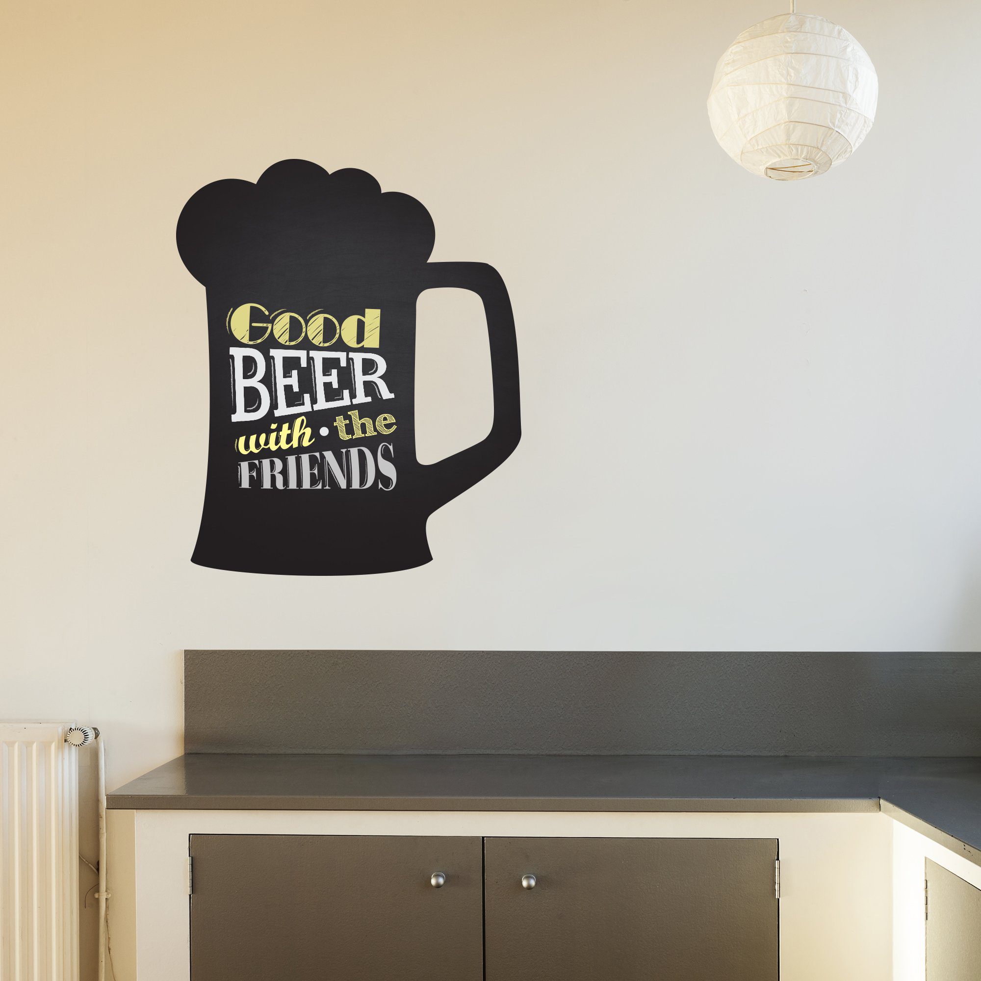 Adesivo de Parede Lousa Cozinha Caneca