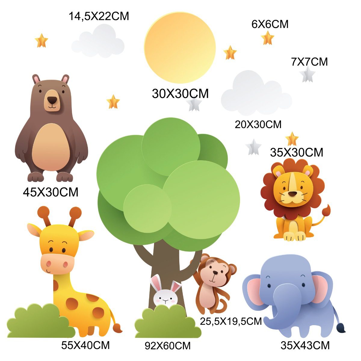 Adesivo de Parede Infantil