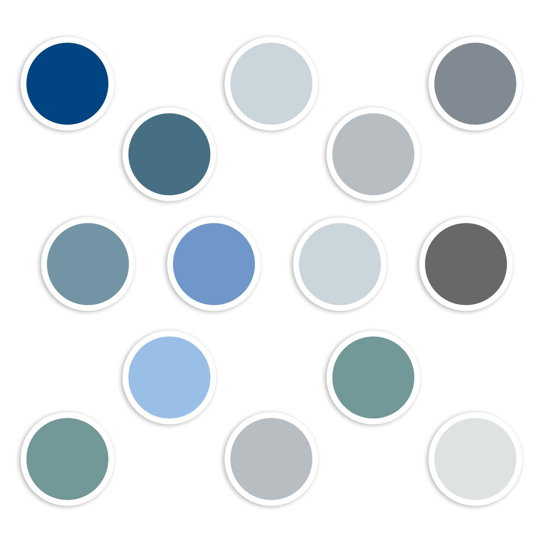 Adesivo Piso Banheiro Antiderrapante Bolinhas Frias 14un