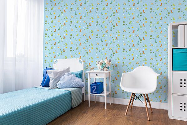 Faixa Decorativa Adesiva Infantil Dinossauro Baby 2 10mx10cm