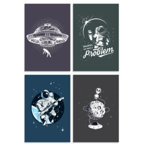 Placas Decorativas Espaço Sideral