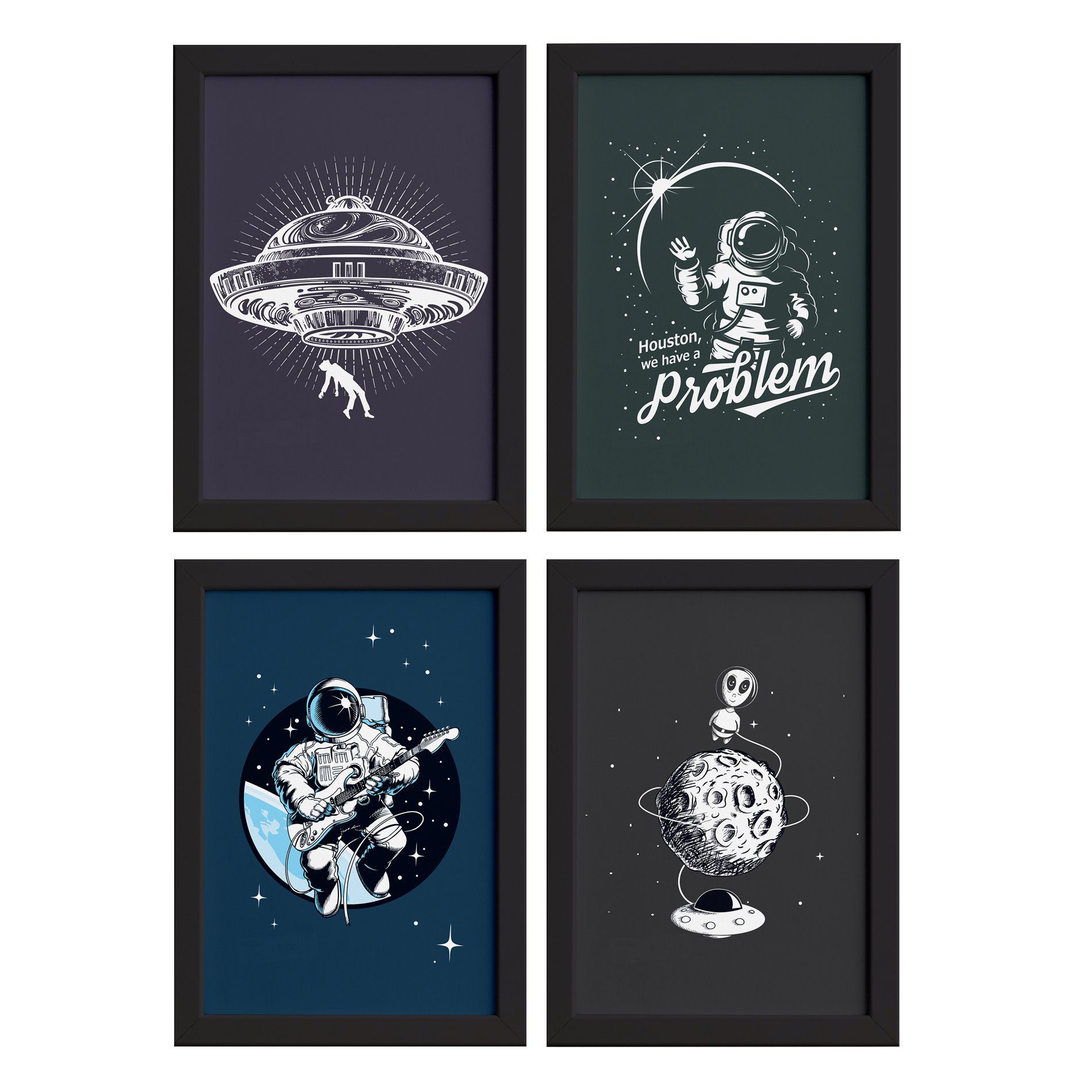 Quadros Espaço Sideral Moldura