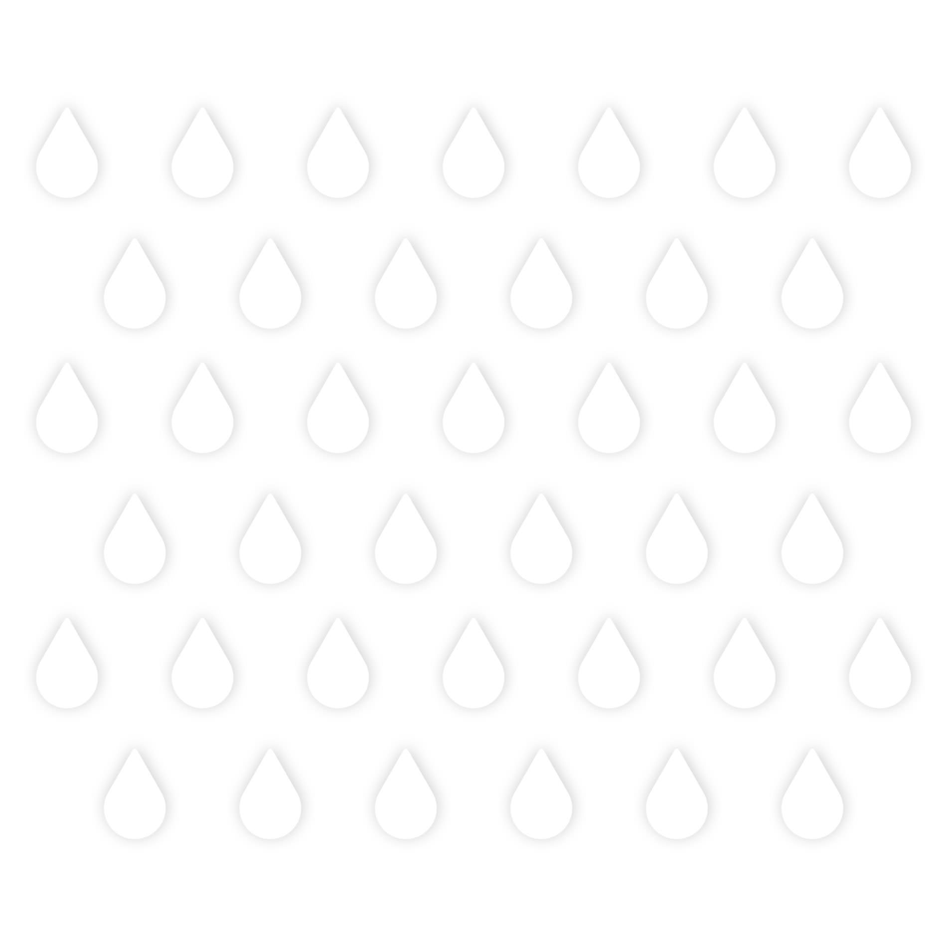 Adesivo de Parede Gotinhas Brancas para Quarto