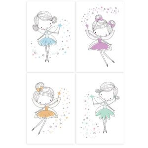 Placas Decorativas para Quarto de Menina Fadas