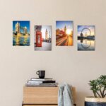 Placas Decorativas Fotos Londres 20x30cm Kit4un