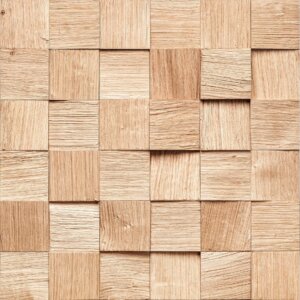 Papel de Parede Madeira Cubos Adesivo Texturizad