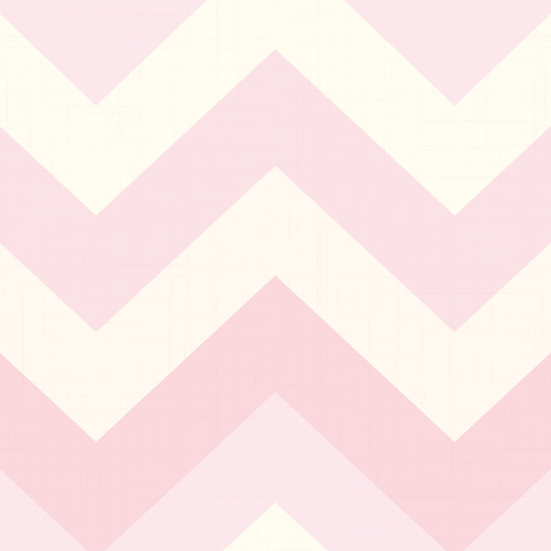Papel de Parede Rosa Chevron para Quarto de Menina