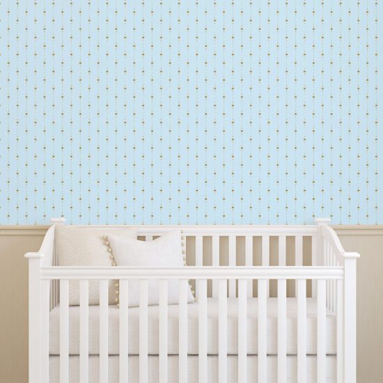 Papel de Parede Infantil Azul