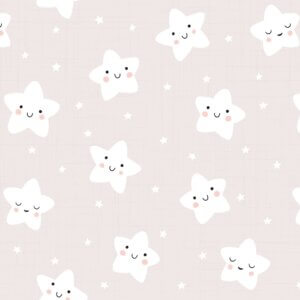 Papel de Parede Estrelas para Quarto Infantil