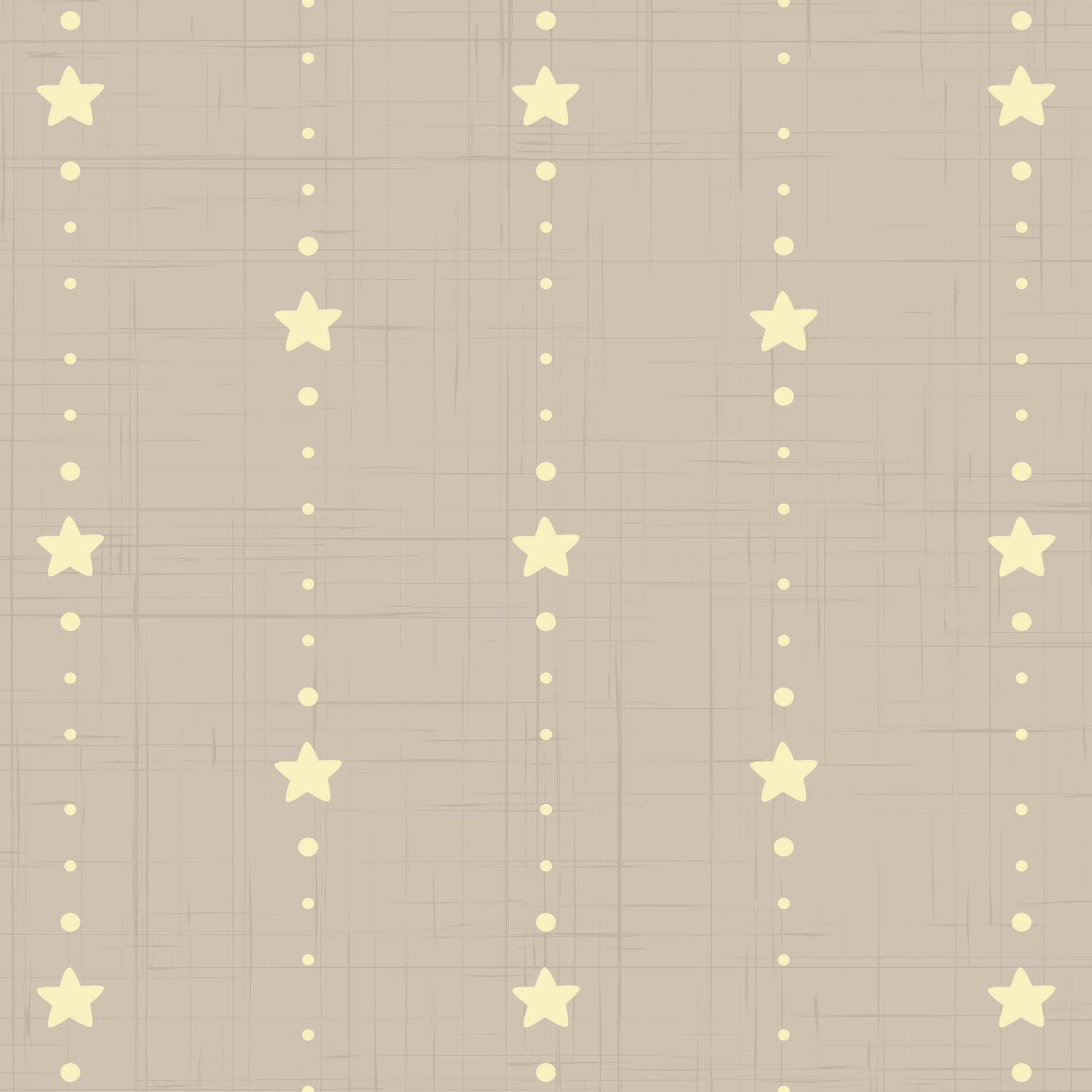 Papel de Parede Estrelinhas Infantil - Adesivo 2,70x0,57m