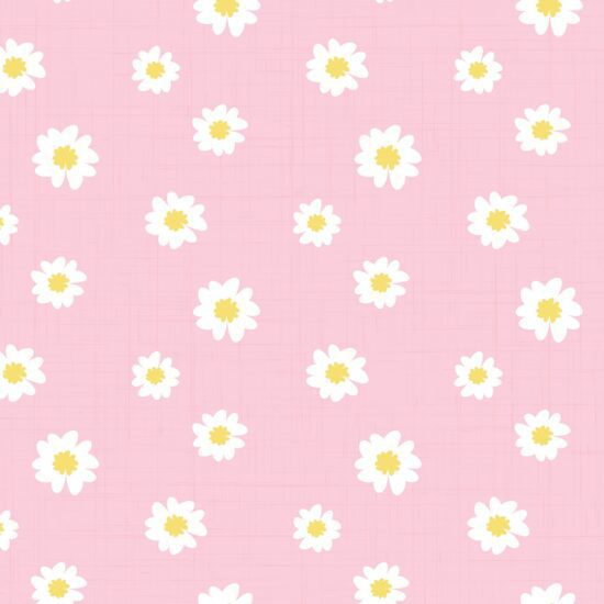 Papel de Parede Margaridas Infantil Adesivo 2,70×0,57m