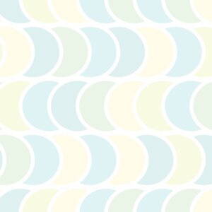 Papel de Parede Adesivo Meia Lua