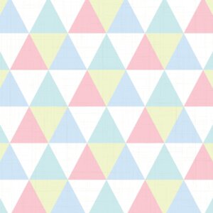 Papel de Parede Triângulos Coloridos 