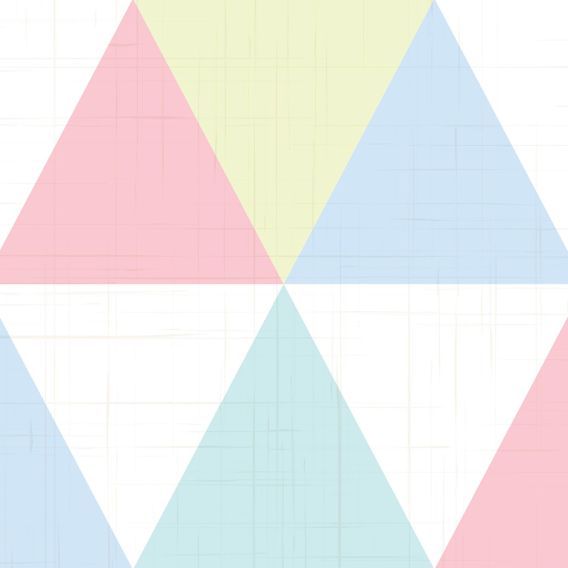 Papel de Parede Triângulos Coloridos