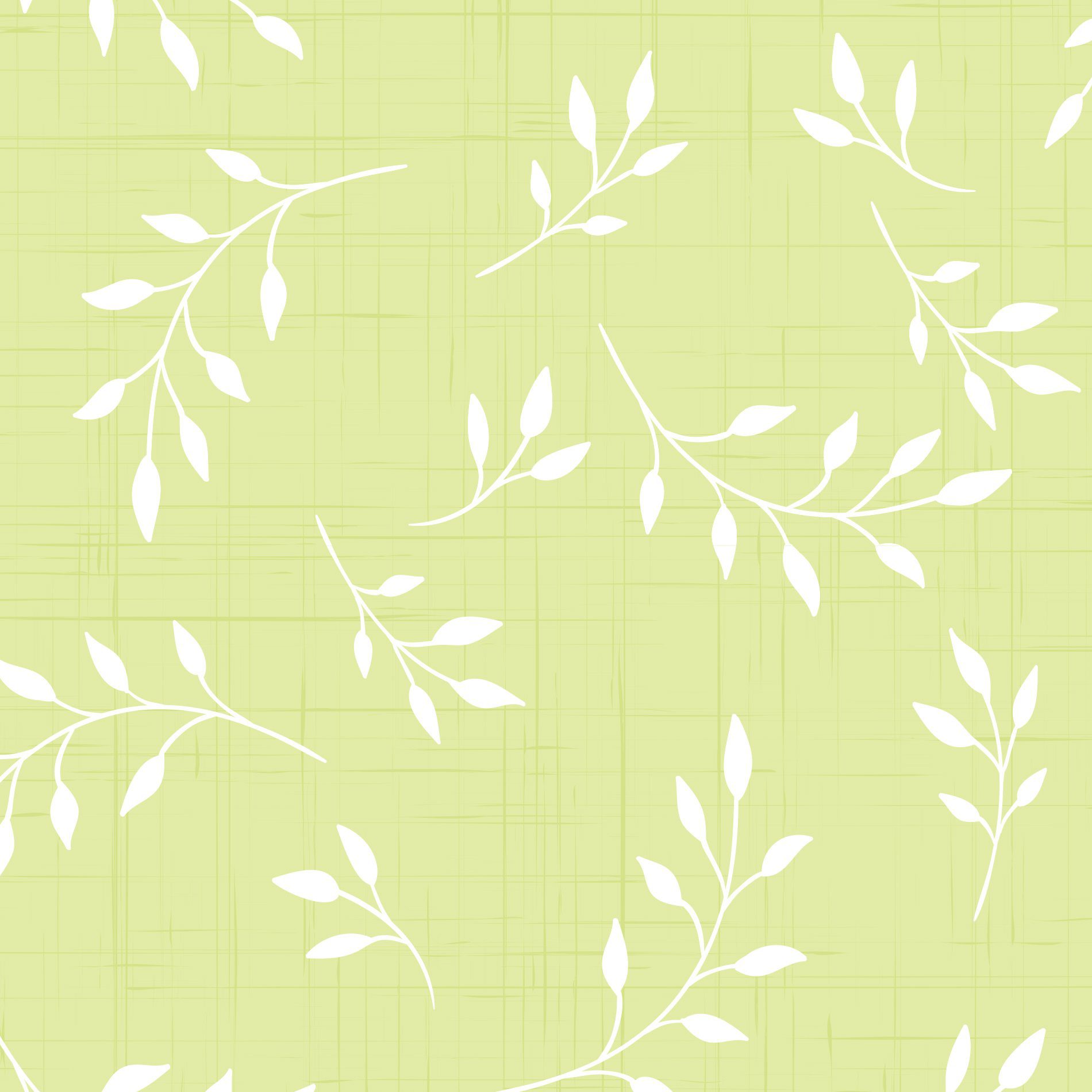 Papel de Parede Verde Galhos