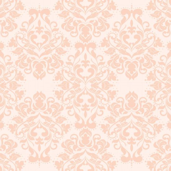 Papel de Parede Arabesco Rosê Gold 57x270cm