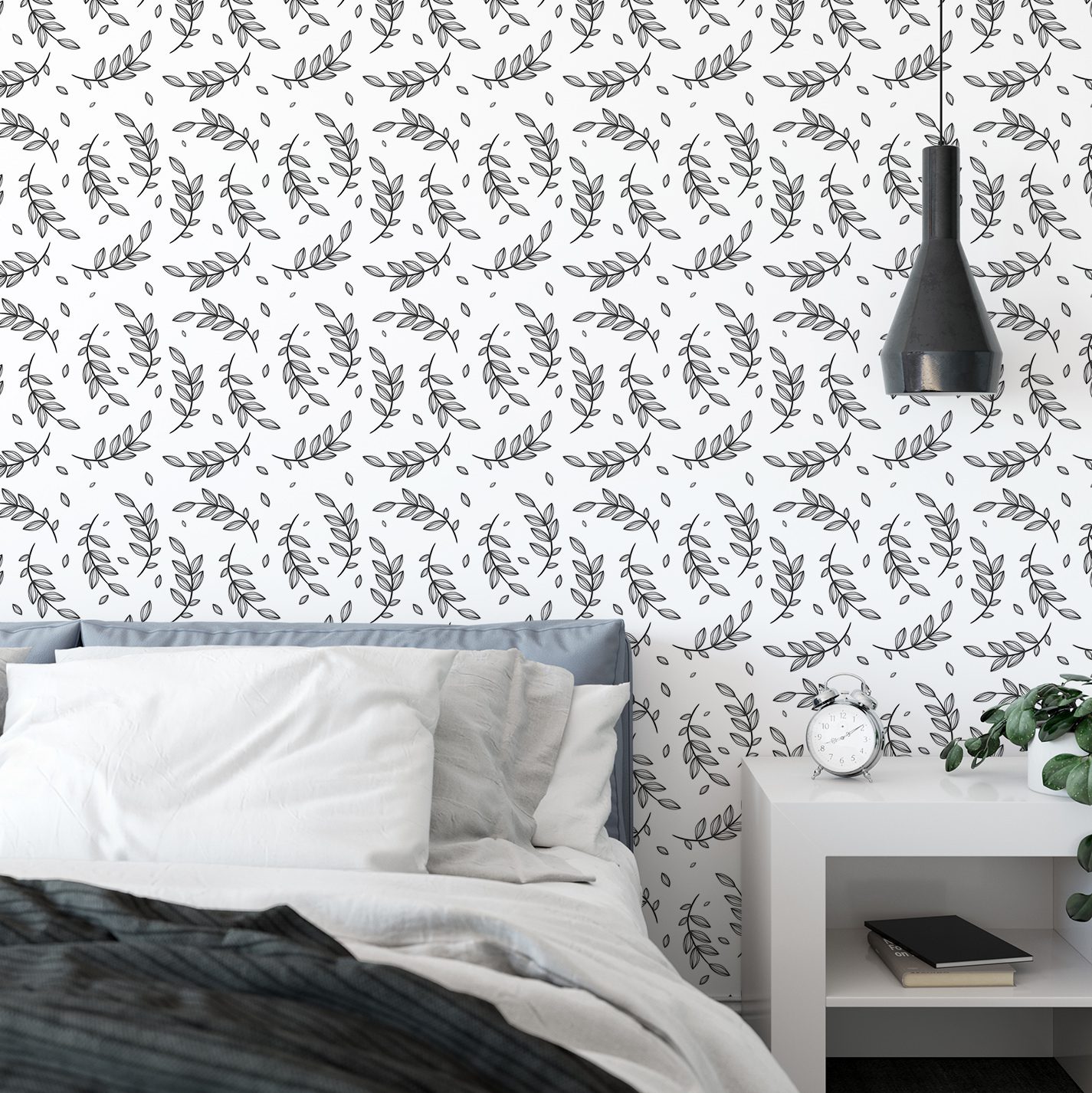 papel de parede preto