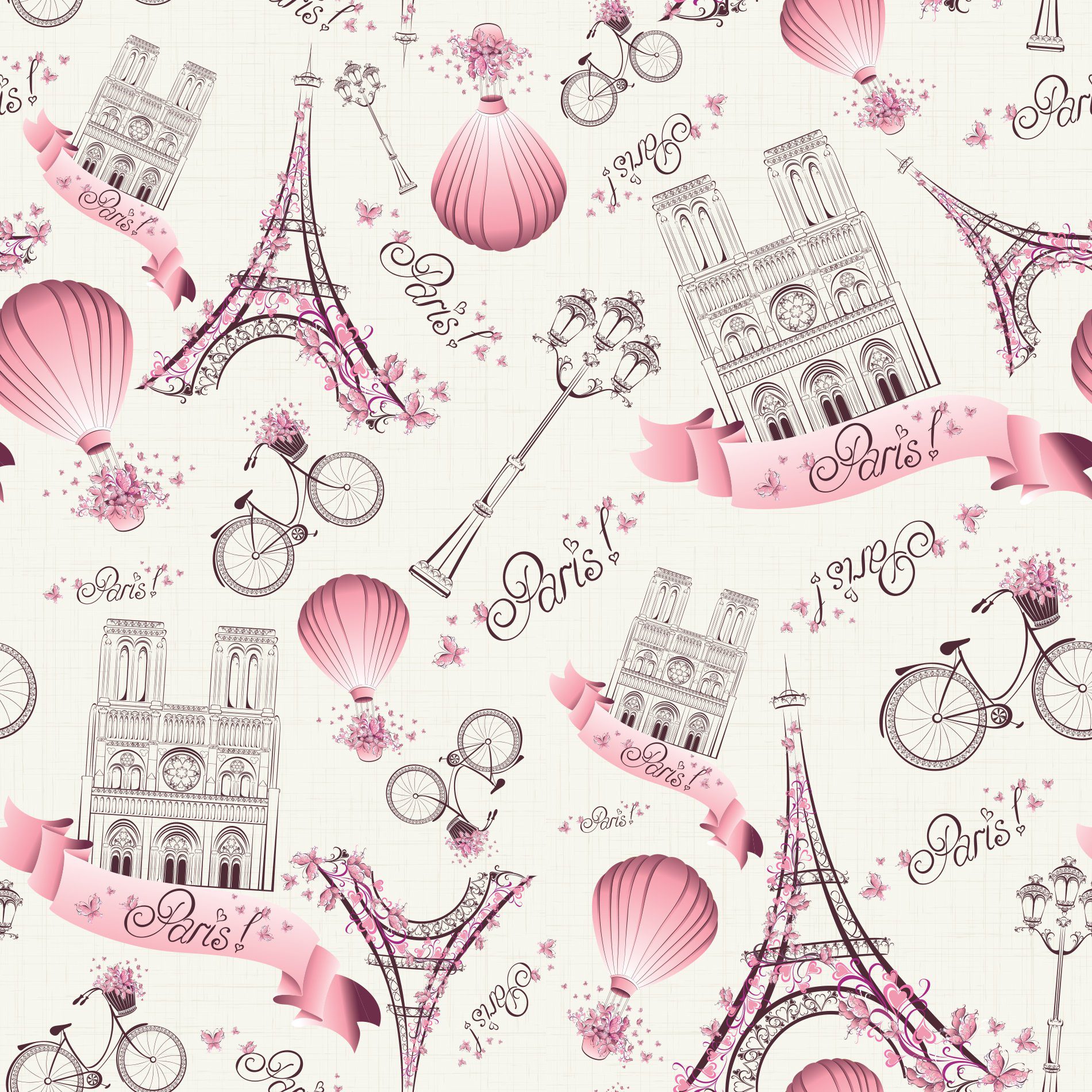 Papel de Parede Paris Torre Eiffel Adesivo