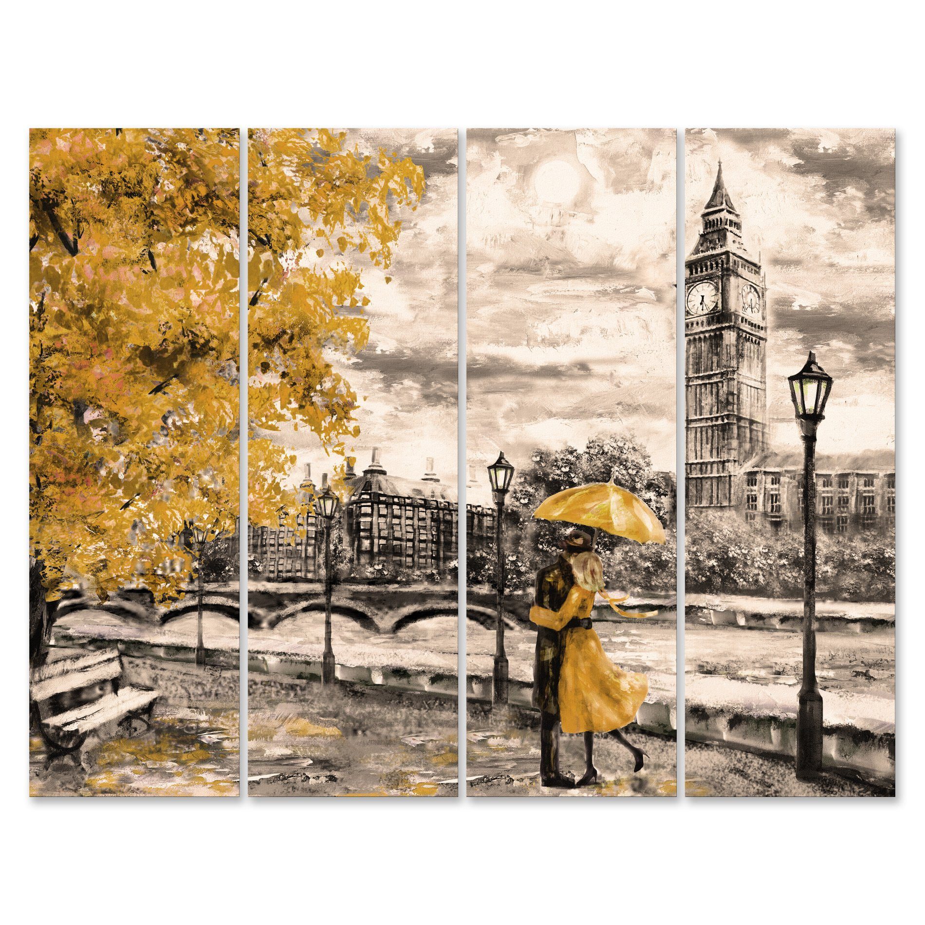 Placa Painel Decorativa em MDF Foto Casal Flores
