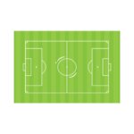 Placa Decorativa Futebol Kids Campo 30x40cm