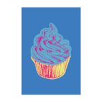 Placa Decorativa Cupcake Cozinha 20x30cm