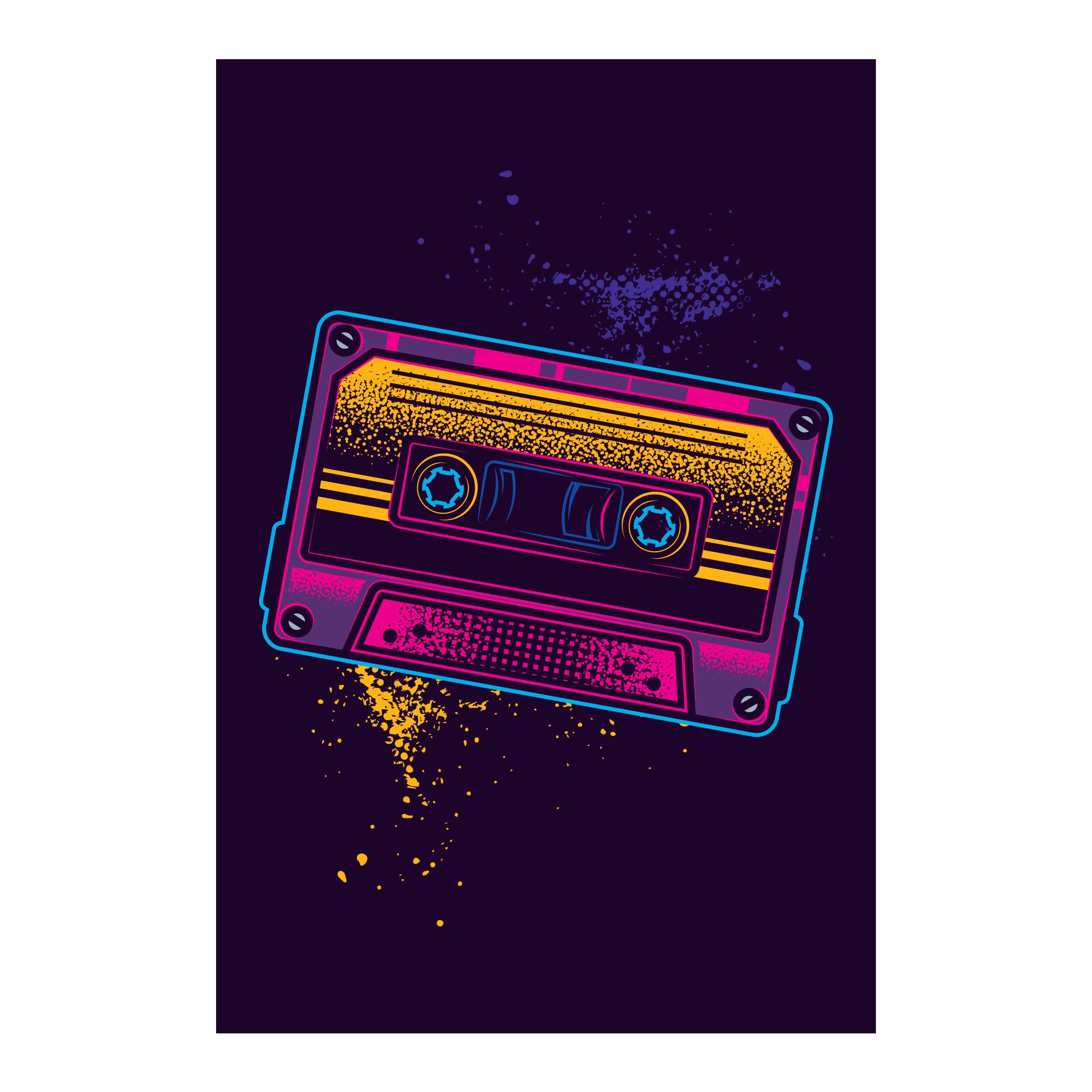 Placa Decorativa Fita Cassete Hobby 20x30cm,Placa Decorativa Fita Cassete Hobby 20x30cm