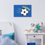 Placa Decorativa Futebol Kids Gol! 30x40cm