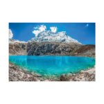 Placa Decorativa Paisagem Peru Huascaran 20x30cm