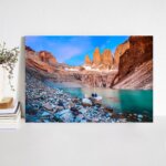 Placa Decorativa Viagem Chile Patagonia 1 30x40cm
