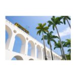 Placa Decorativa Cidade Rio de Janeiro Lapa 20x30cm