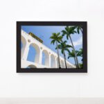 Quadro Cidade Rio de Janeiro Lapa Moldura Preta 22x32cm