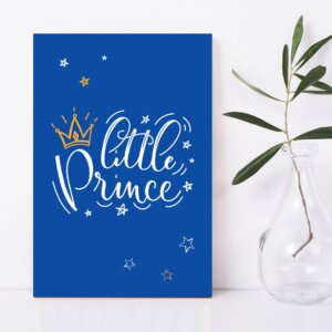 Placa Decorativa Quarto de Bebê Pequeno Príncipe