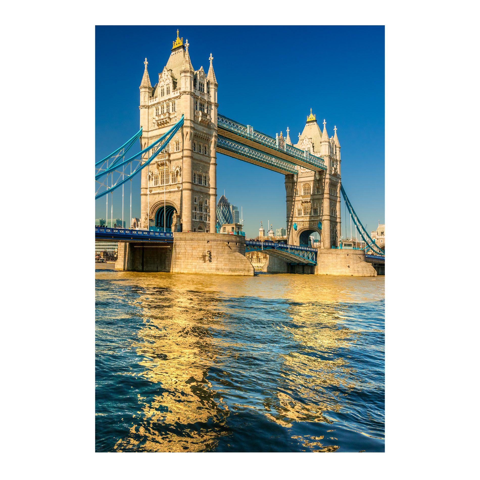 Placa Decorativa Cidades Londres Tower Bridge 20x30cm,Placa Decorativa Cidades Londres Tower Bridge 20x30cm