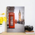 Placa Decorativa Cidades Londres Telephone 30x40cm