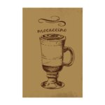 Placa Decorativa Cozinha Café Mochaccino 30x40cm