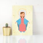 Placa Decorativa MDF Nossa Senhora da Assunção 30x40cm